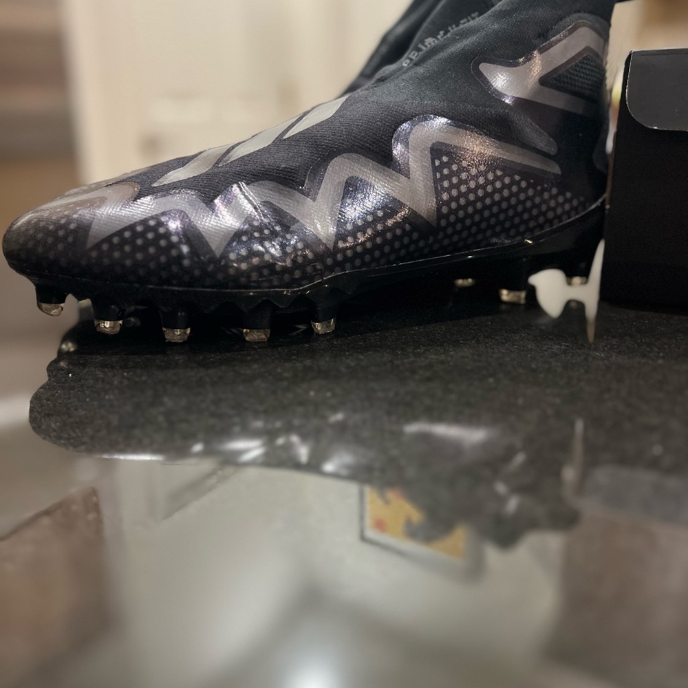 Mens Adidas Freak Ultra 22 Black Night Metallic Football Cleats 12 Box Included - Picture 11 of 11